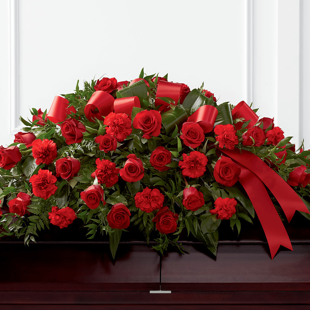 Tribute of Life Casket Spray – Edgewood Florist, Lachine PQ