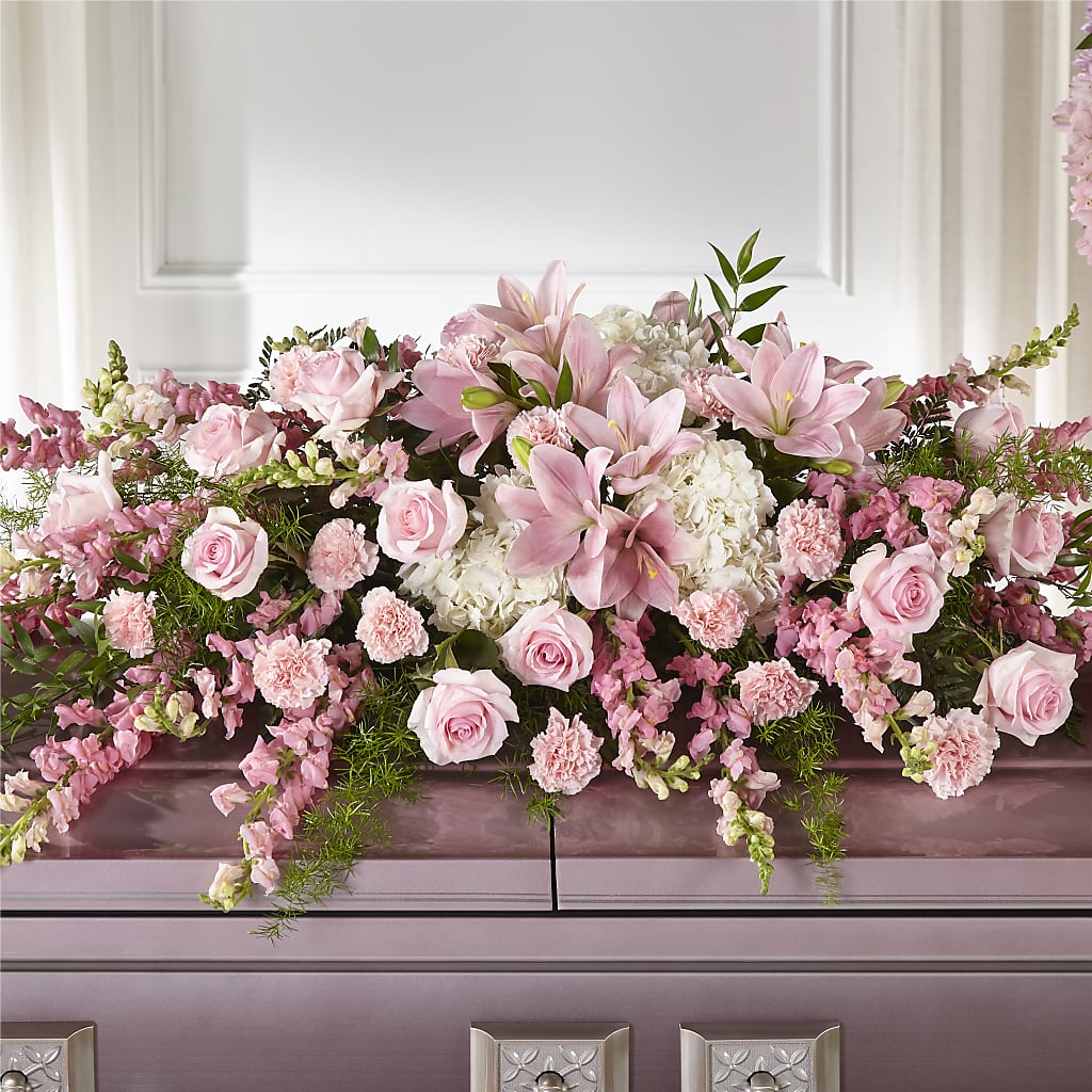 Life & Remembrance Casket Spray – Edgewood Florist, Lachine PQ