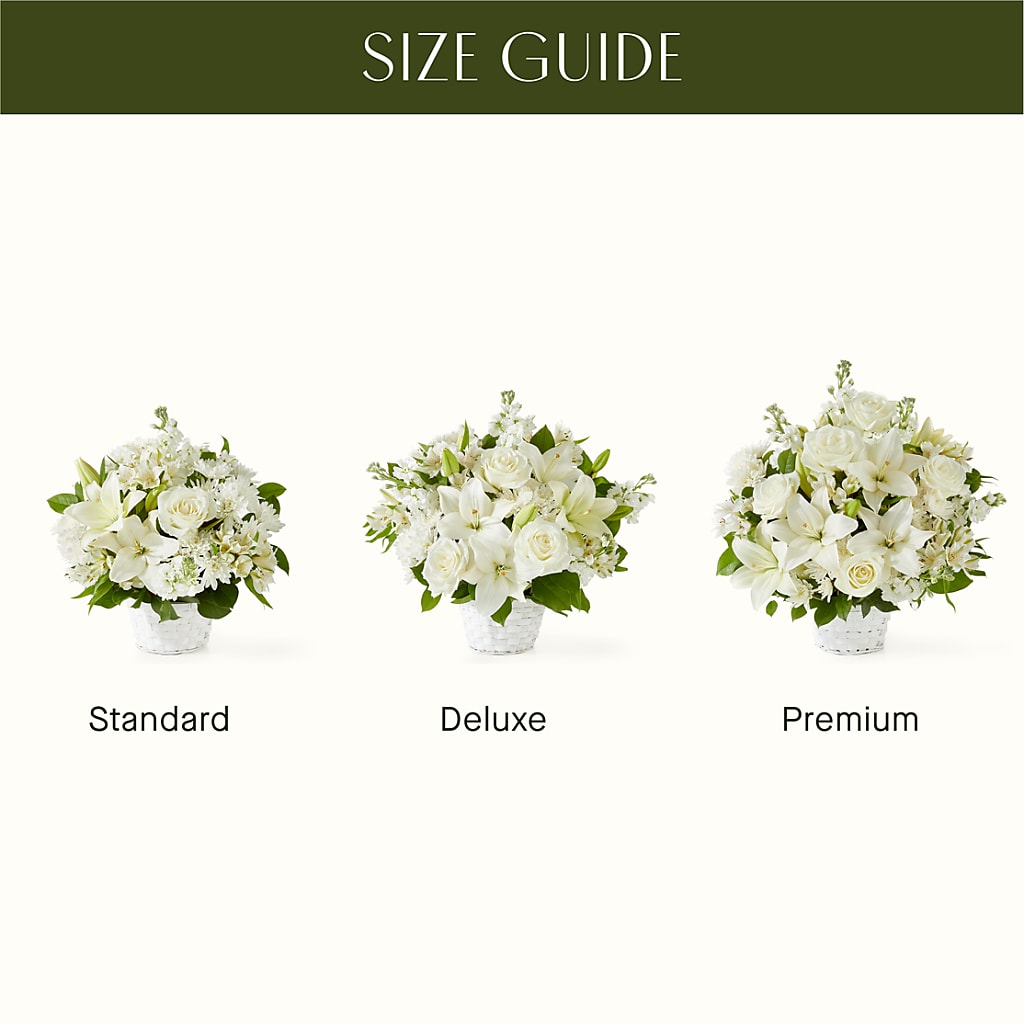 Peaceful Reflections Arrangement – Edgewood Florist, Lachine PQ