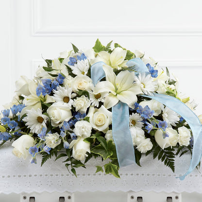 Tender Treasure Casket Spray –  Edgewood Florist, Lachine PQ