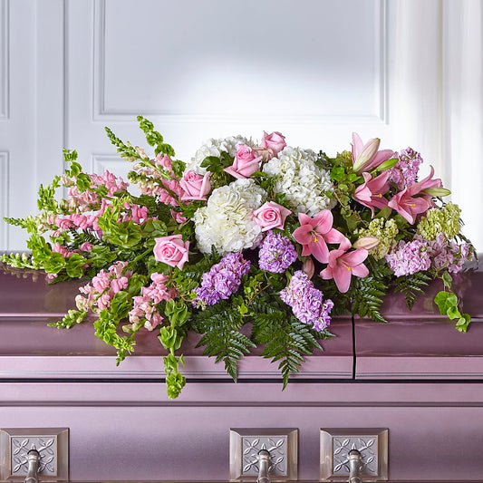 Life's Gratitude Casket Spray –  Edgewood Florist, Lachine PQ